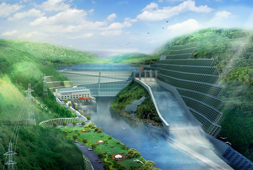 江门老挝南塔河1号水电站项目